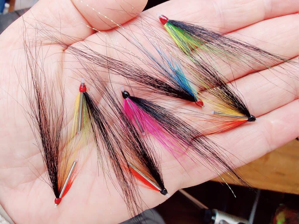 Salmon Needle Tube Flies