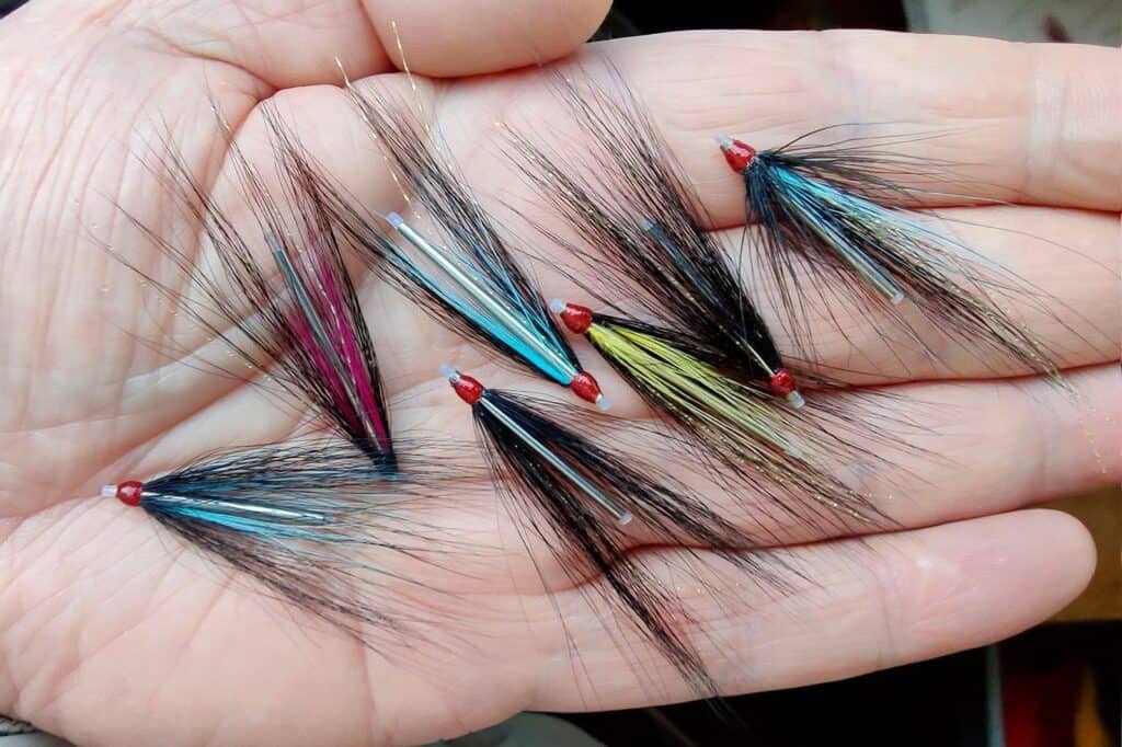 Simple Sea Trout Needle Tube Flies